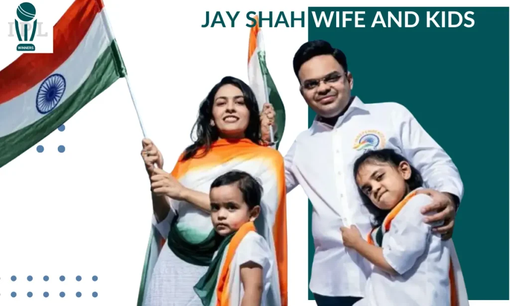 Jay Shah Wife & kids