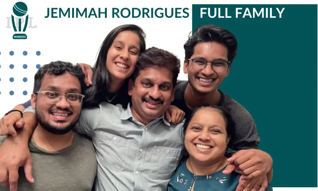 Jemimah Rodrigues Family