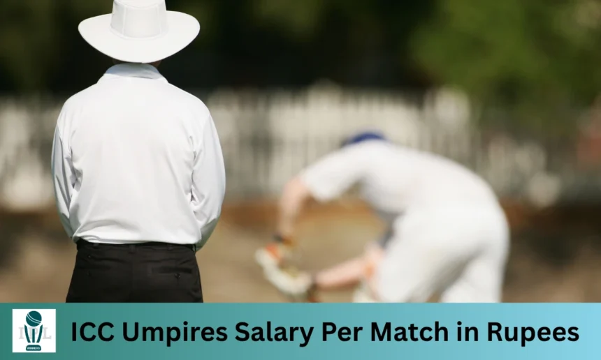 ICC Umpires Salary Per Match in Rupees