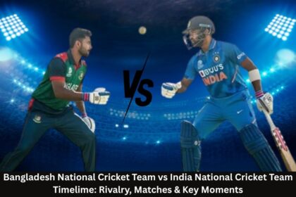 Bangladesh National Cricket Team vs India National Cricket Team Timelime