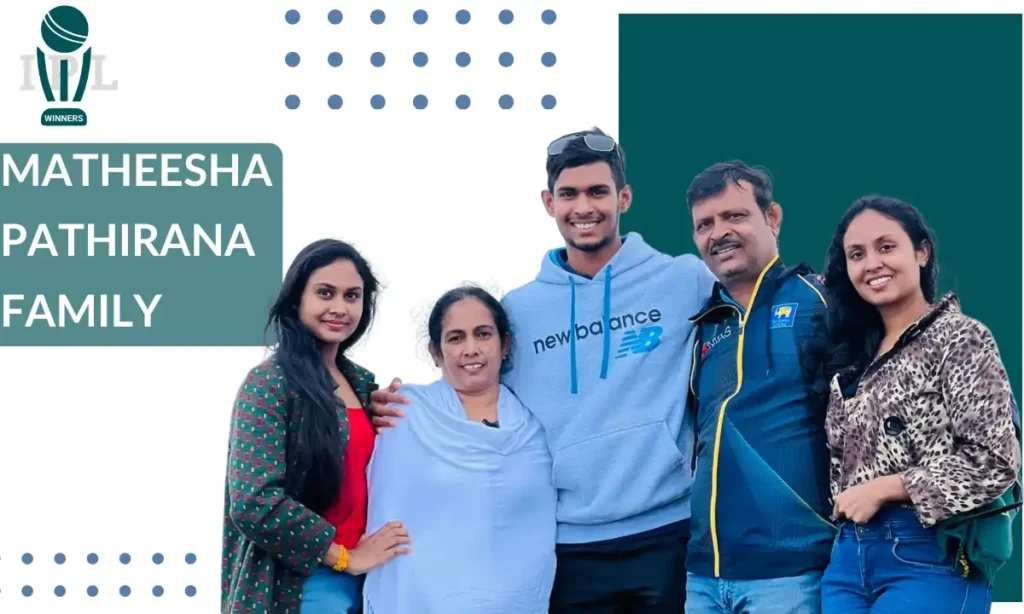 Matheesha Pathirana Family