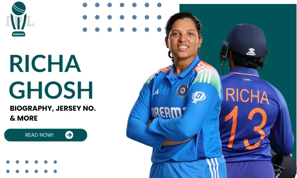 Richa Ghosh Jersey Number & Age