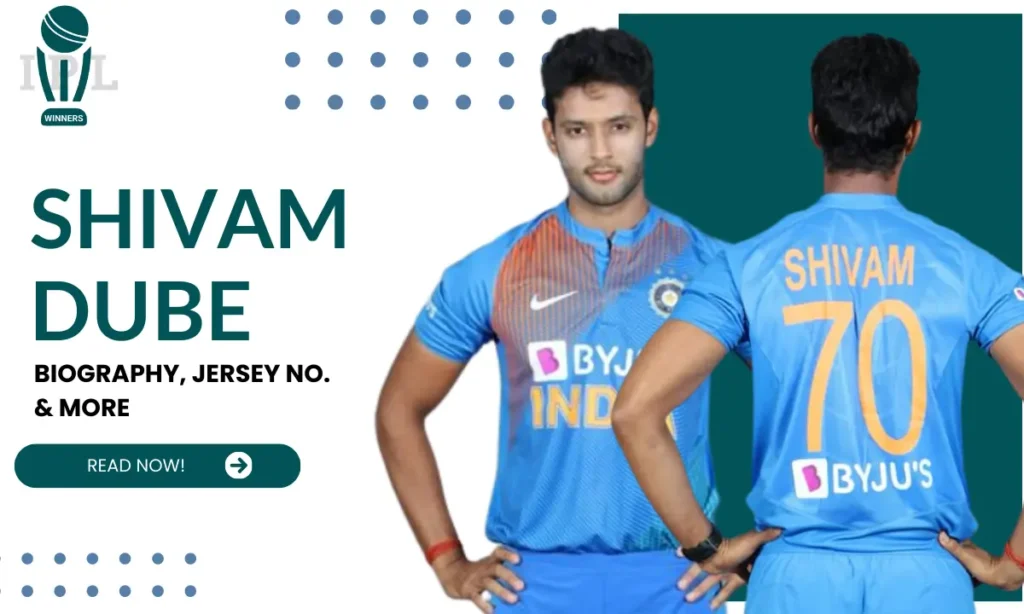 Shivam Dube Jersey Number & Age