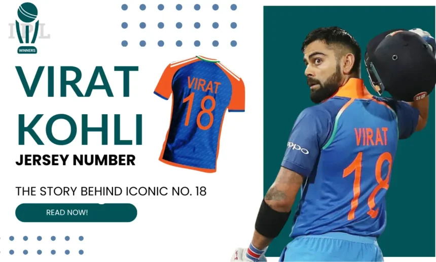 Virat Kohli Jersey Number