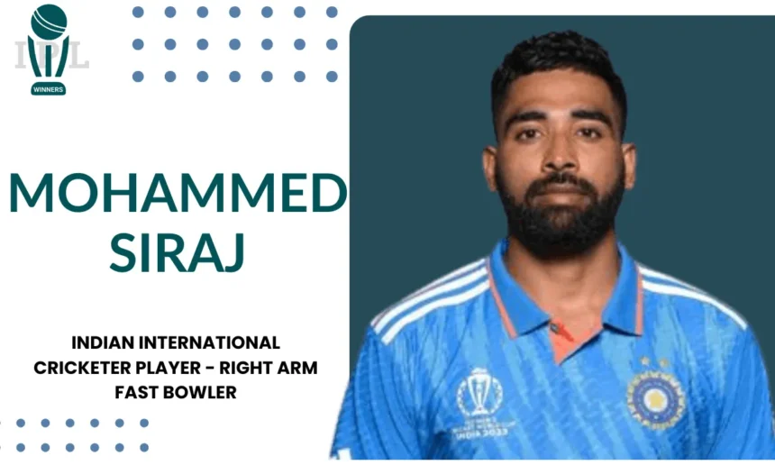 Mohammed Siraj