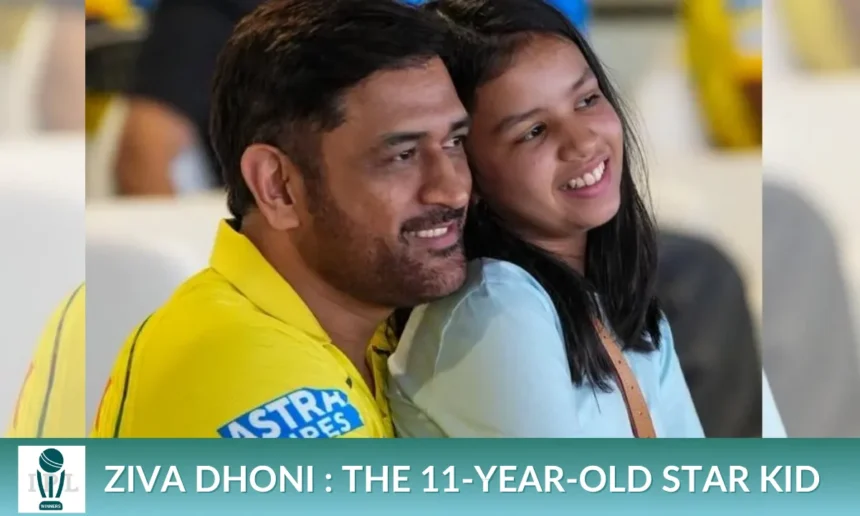 Ziva Dhoni Age - The 11-Year-Old Star Kid